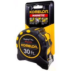 Komelon MagGrip Pro 30 ft. L X 1 in. W Magnetic Tape Measure 1 pk