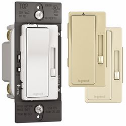 Legrand Radiant Multicolored 700 W Slide Dimmer Switch 1 pk
