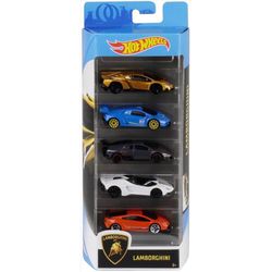 Hot Wheels Diecast Car Multi-Colored 5 pc (RANDOM COLOR)