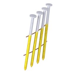 Grip-Rite 2-3/16 in. L Wire Coil Hot-Dip Galvanized Siding Nails 15 deg 3000 pk