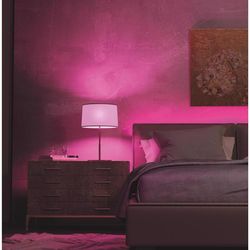Monster Just Color It Up A19 E26 (Medium) Mood Light Color Bulb Kit Multi-Colored 7 Watt Equivalence