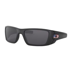 Oakley SI Fuel Cell Sunglasses Unisex Matte Black Frame Gray Lens