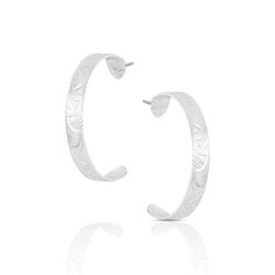 Montana Silversmiths Women's Olivia's Reins Hoop Earrings