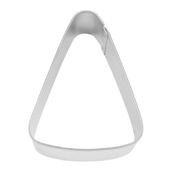 R&M International Silver Steel Cookie Cutter