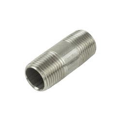 BK Products Proline 1 in. MIP in. X 1 in. D MIP Stainless Steel 2 in. L Nipple