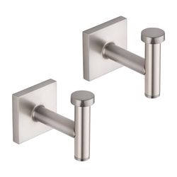 OakBrook Collection Brushed Nickel Bath Hook