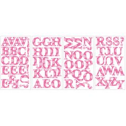 RoomMates 2.75 in. W X 2.5 in. L Express Yourself Letters Peel and Stick Wall Decal