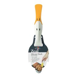 Zeal Silicone Duck White/Yellow Silicone Toast Tongs