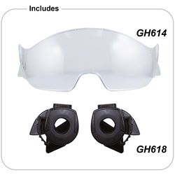 GE Safety Face Shield Clear