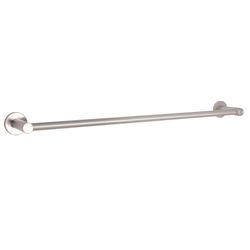 Huntington Brass Satin Nickel Silver Towel Bar 23.6 in. L Metal