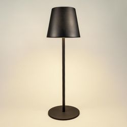 Denver 14.2 in. Matte Black Table Lamp
