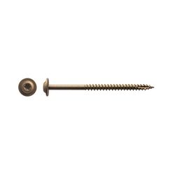 Big Timber No. 10 Sizes X 2-1/2 in. L Star Bronze Deep Cabinet Screws 79 pk