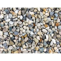 Retailer Sourced Natural Decorative Pebble Pea Gravel 0.5 cu ft