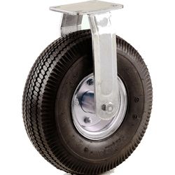 Shepherd Hardware 10 in. D Rubber Pneumatic Caster 350 lb 1 pk