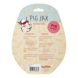 Toysmith Farm Fresh Pig Jacks Pink 9 pc