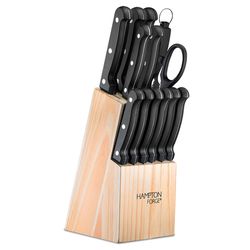 Hampton Forge Brighton Stainless Steel Kitchen Cutlery Set 14 pc