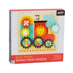 Petitcollage Twist Puzzle Multicolored 7 pc
