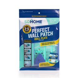 Perfect Wall Patch Wall Plate 6.5 in. W X 10 in. L X 1/4 in. Small Hole Repair Kit