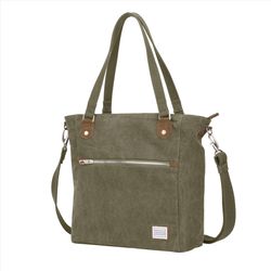 Travelon Large Cotton Canvas Tote Bag