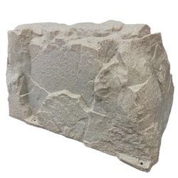 DekoRRa Products Black/Gray Polyethylene 21 in. H X 39 in. L X 21 in. W Artificial Landscape Enclosu