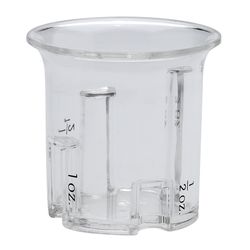 Rubbermaid 2 oz Glass Clear Measuring Cup