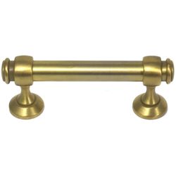 MNG Hardware Balance T-Bar Cabinet Pull 3 in. Champagne Brass Gold 1 pk