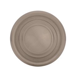 Amerock Inspirations Round Cabinet Knob 1-1/4 in. D 1 in. Satin Nickel 10 pk