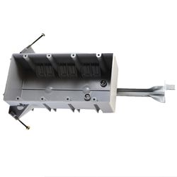 Cantex EZ Box New Work 55 cu in Rectangle PVC 4 gang Outlet Box Gray