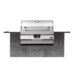 Recteq E-Series Built-in 1300 1300 Wood Pellet WiFi Grill and Smoker Silver