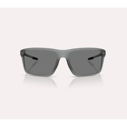 Native Tavern Sunglasses Men's Matte Smoke Crystal Frame Gray Lens Polarized