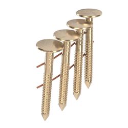 Grip-Rite 1-1/4 in. L X 11 Ga. Angled Strip Electro Galvanized Roofing Nails 15 deg 7200 pk