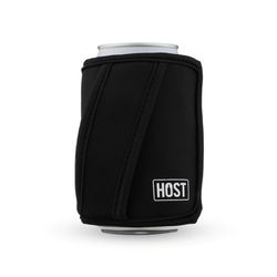 HOST 12 oz Black Neoprene Can Holder