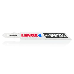 LENOX 3-5/8 in. Bi-Metal T-Shank Extra Thin Metal Jig Saw Blade 24 TPI 3 pk