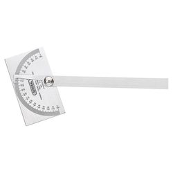 General 11-3/4 in. L X 6 in. W Protractor 1 pc