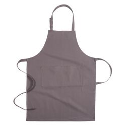 KAF Home Pewter Cotton Apron