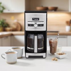 Cuisinart 12 cups Silver Coffee Maker