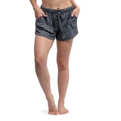 Hello Mello CuddleBlend Women's Shorts L Black
