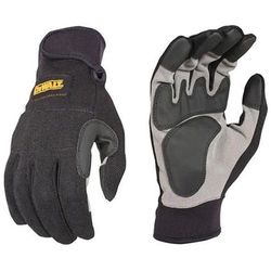 DeWalt SecureFit Men's Utility Gloves Black/Gray M 1 pk