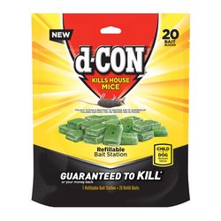 d-CON Bait Station Blocks For Mice