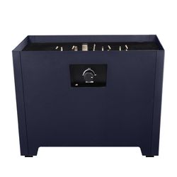 Live Outdoor FireStorm Series III 24 in. W Steel Classic Rectangular Propane Fire Pit