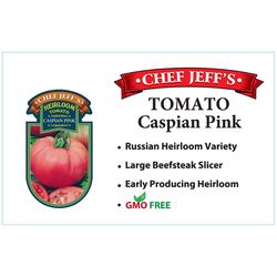 Chef Jeff Pink Heirloom Caspian Tomato Vegetable Plant