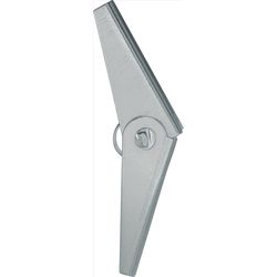 Hillman 3/8 inch in. D X 3/8 in. L Round Zinc-Plated Steel Toggle Wing 50 pk