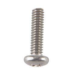 HILLMAN No. 1/4-20 Ga. X 1 in. L Phillips Flat Head Stainless Steel Machine Screws 100 pk