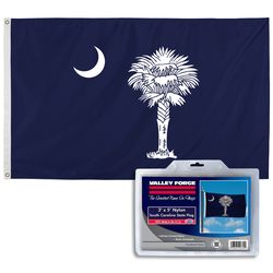 Valley Forge South Carolina State State Flag 0 in. H X 3 ft. W X 5 ft. L