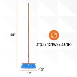 Superio Brand 12 in. W Soft Synthetic Broom
