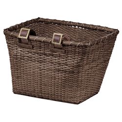 Retrospec Wire Bike Basket 5 lb Dark Stain