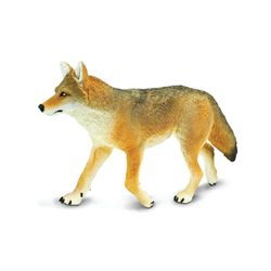 Safari Ltd. Wildlife Wonders Coyote Toy Gold/Gray