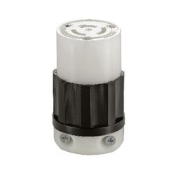 Leviton Industrial Nylon Non-Grounding Locking Connector Non-NEMA 14-10 AWG 3 Pole 3 Wire