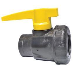 Green Leaf 1/2 in. Polypropylene Female Union Ball Valve