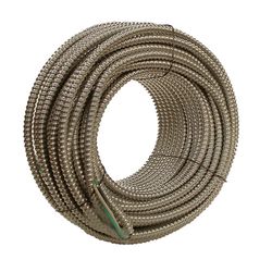 Southwire Armorlite 125 ft. 10/3 Solid Multi-Conductor Wire Metal Clad Cable